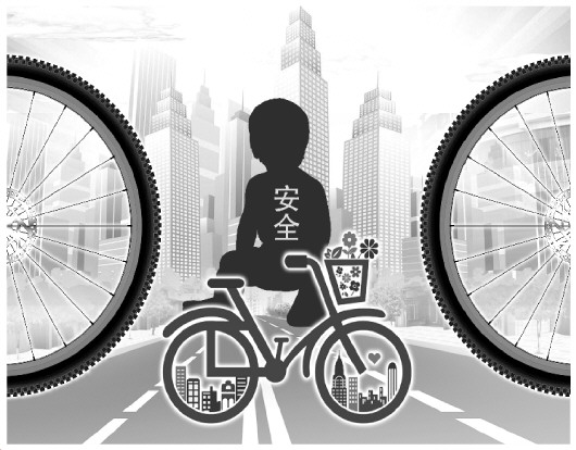 车筐成"座椅" 监护"疏忽"让孩子行走生死边缘