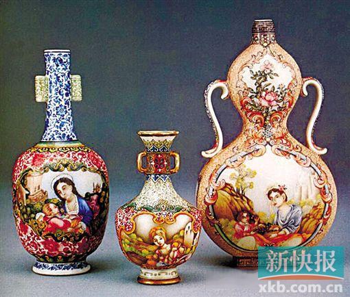 乾隆时期的粗制滥造使画珐琅日趋衰落