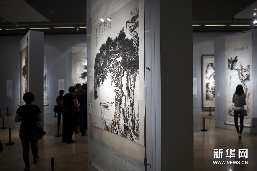 “民族翰骨”潘天寿诞辰120周年纪念大展在京开幕