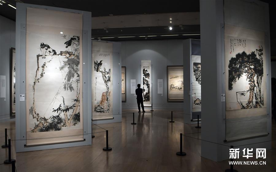 “民族翰骨”潘天寿诞辰120周年纪念大展在京开幕