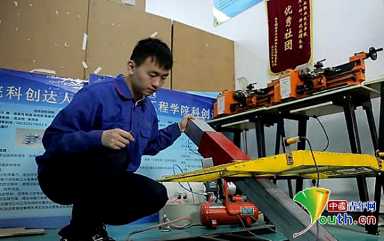 专利小达人彭飞：将“工匠精神”在青春盛世中传递