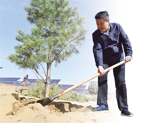 沙漠&ldquo;愚公&rdquo;王文彪