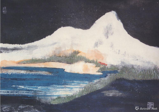 品读军旅画家盛杰远山水画艺术