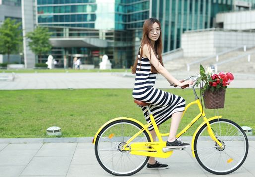 ofo上线公主车：为女性量身定做&ldquo;拍照神器&rdquo;