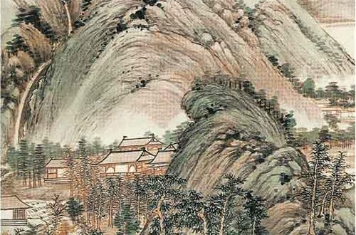 金城《仿陈汝言山水图》赏析：研古法 采新知