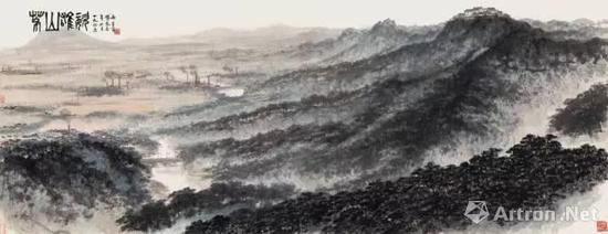 保利春拍傅抱石《茅山雄姿》拍出1.87亿元