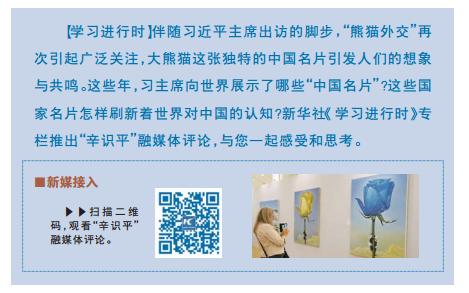 习近平向世界展示&ldquo;中国名片&rdquo;