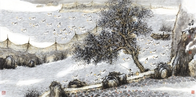 丹青湖韵 水墨乡愁&mdash;&mdash;北京画院谢永增工作室作品展