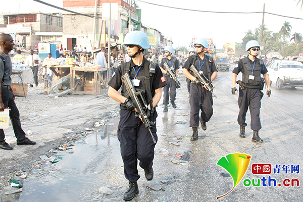 两度赴外维和　内蒙古公安边防总队王东升：