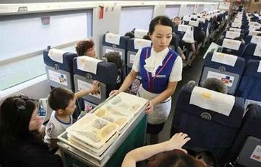 高铁将可网上预订各类餐食