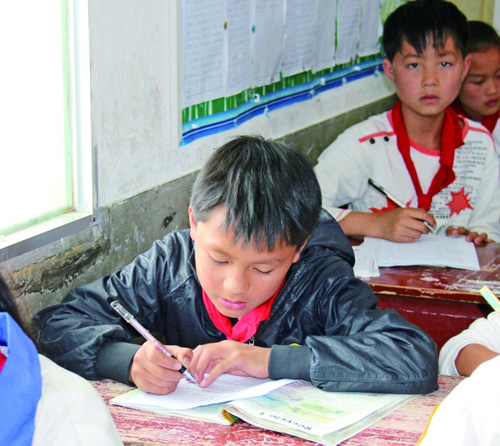 13岁少年罗光志：为治重病母 立志当医生