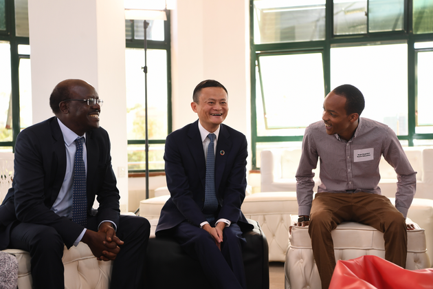 马云对话肯尼亚创业者：我能成功 