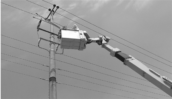 陈建华：穿着厚厚的绝缘服，他顶着烈日带电作业