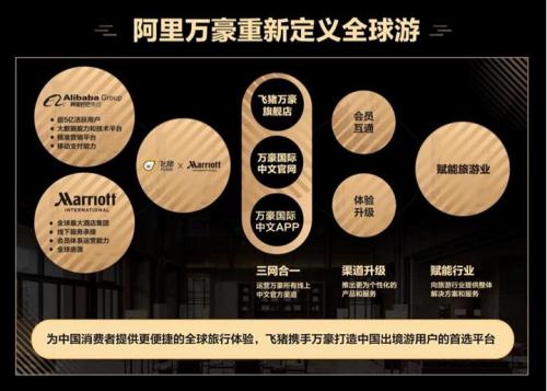 阿里万豪联手 飞猪要造全球游新体验