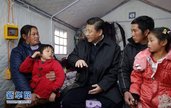 全国14个集中连片特困地区，习近平都去了