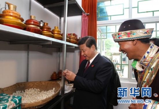 全国14个集中连片特困地区，习近平都去了