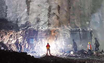 中国技术再次升级 世界最深高铁站将&ldquo;潜入&rdquo;长城