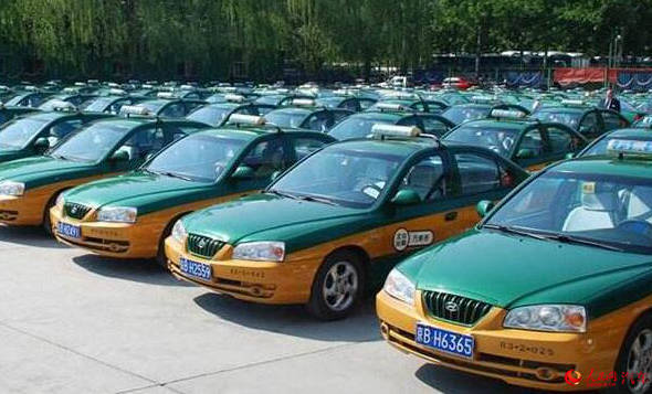 北京5万出租车戴减排&ldquo;口罩&rdquo; 减少污染物排放