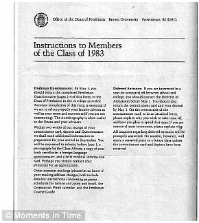 看肯尼迪夫人如何教子?杰奎琳写给布朗大学的信将拍卖