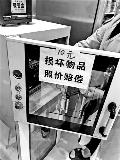 部分餐厅消毒柜成“摆设”