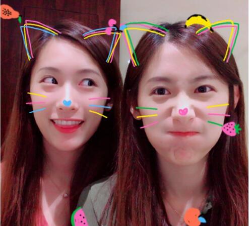 清纯双胞胎姐妹花同上哈佛同入职央视