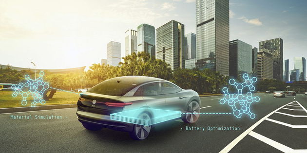 谷歌与大众联手改善电动汽车电池：