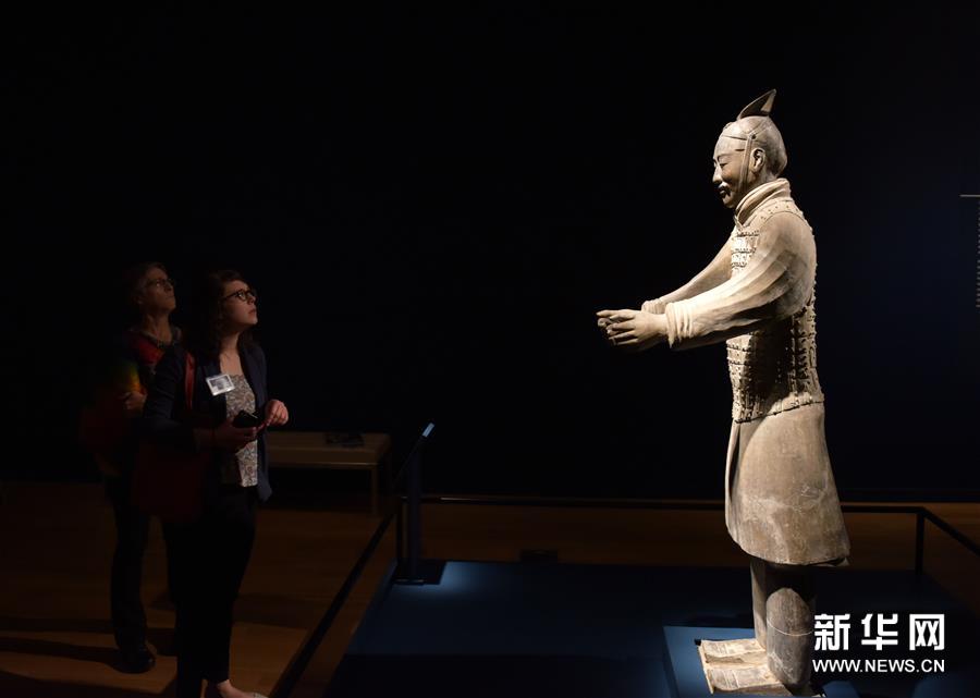 美国艺术博物馆举办兵马俑特展