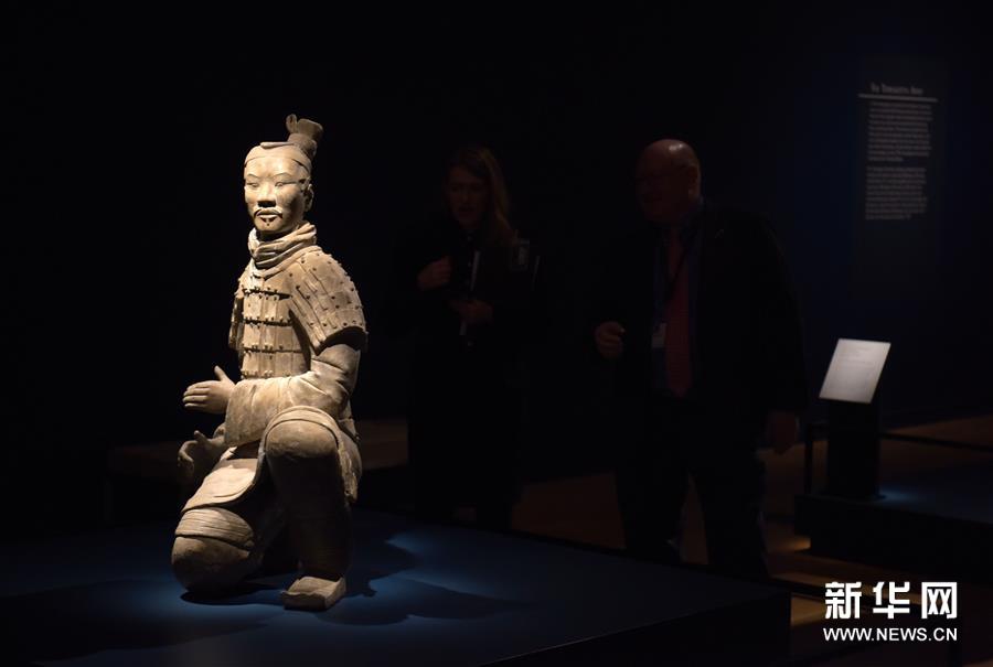 美国艺术博物馆举办兵马俑特展