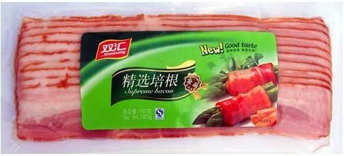 双汇精选培根菌落总数超标