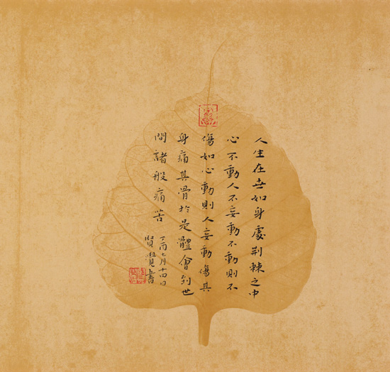 王静【录禅语一则】2017年