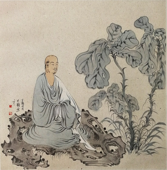 琴叶抚风 69x6cm 2017年