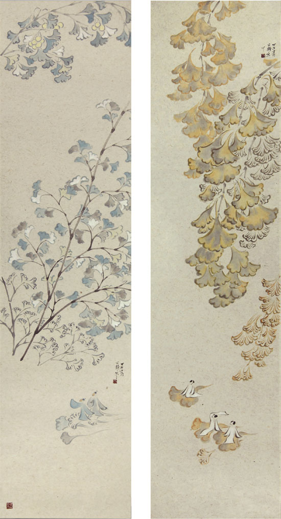 问石 139×35 cm 2014年