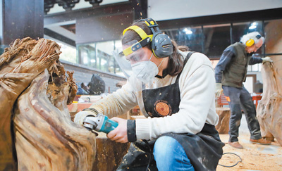 聚开化 比根雕 第六届中国根雕艺术文化节开幕