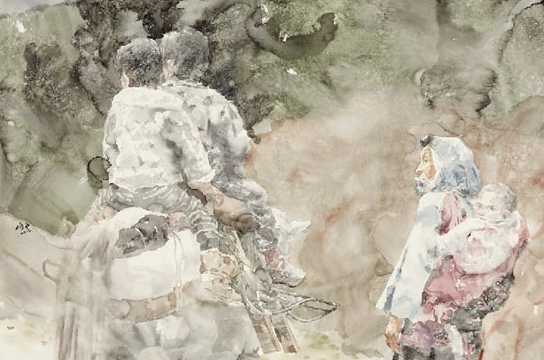 诗意乡土&mdash;&mdash;韦俊平的水彩艺术