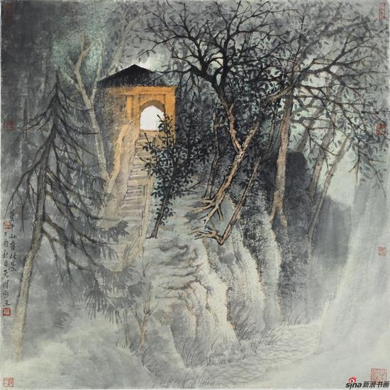 《莫干山》50cmx50cm2017年