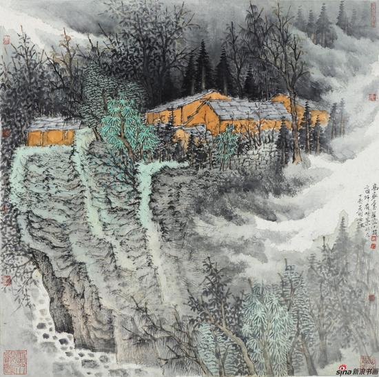 《高家台星空小筑》50cmx50cm2017年