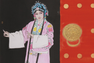 主持人朱军绘画作品巡展将在石家庄开展