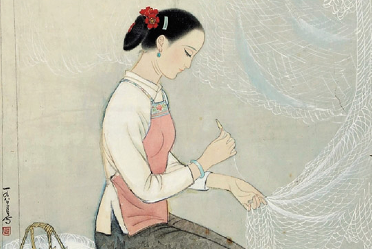 《故乡寻梦&middot;织渔网》网起的师生情缘