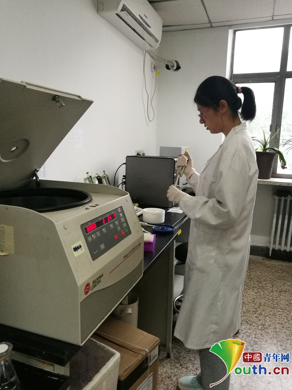 走进中科院 看17岁“生物少女”励志过招“肿瘤君”