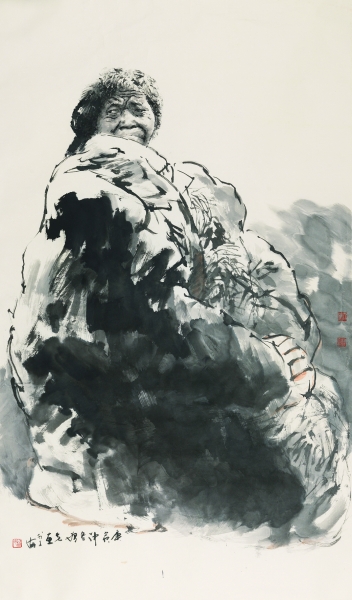 重制期望（国画）  方增先