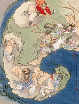 “中国漫画全景——漫画中20世纪中国人的故事”在比利时开展