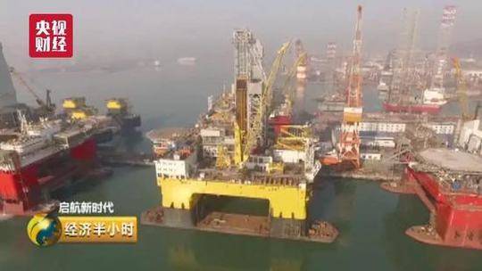 中国造出37层楼高海上巨无霸 钻井深度超最深海沟