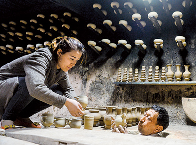 喀什土陶守望者