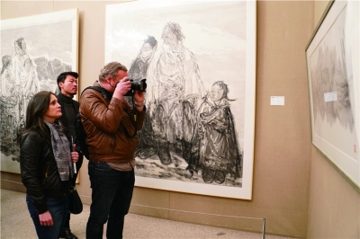 中国国家画院水墨人物艺术展亮相巴黎