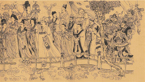 《八十七神仙卷》真迹展出