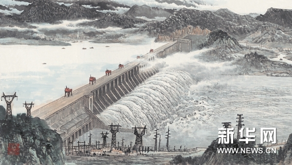 为祖国河山立传 巨幅长卷《长江万里图》亮相国博