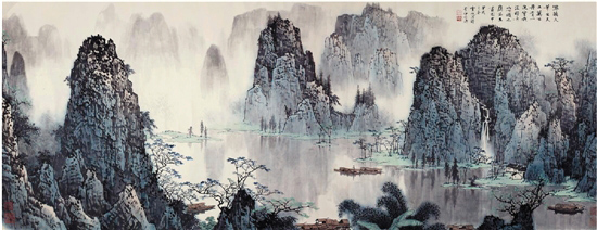 白雪石 淋漓大笔出天工