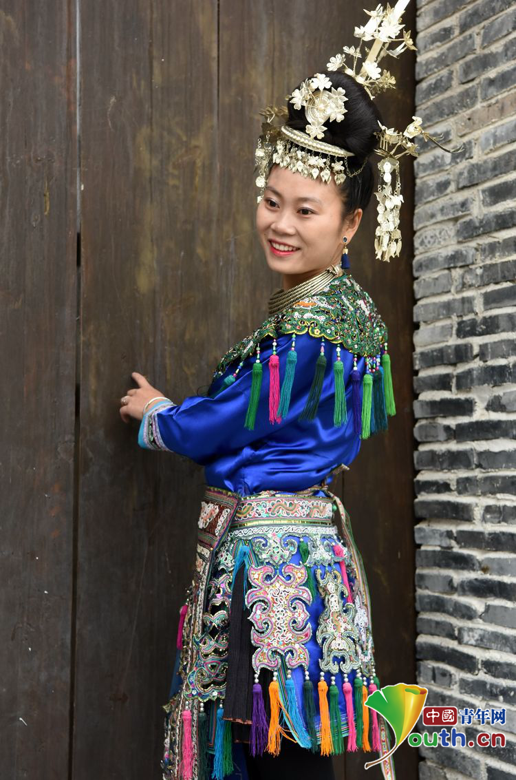 &ldquo;侗族绣娘&rdquo;陆婷：刺绣文化&ldquo;穿&rdquo;上身，