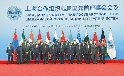 构建命运共同体　书写上合新篇章