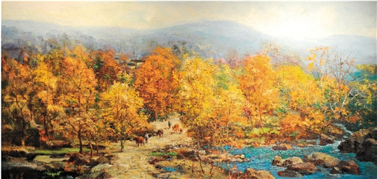 深圳油画年度展开幕